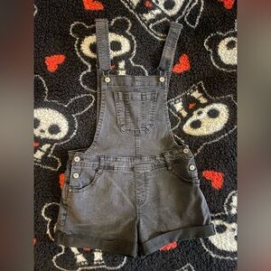 Black Wallflower Denim Overalls